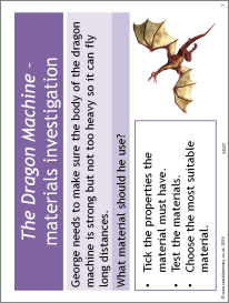The Dragon Machine – materials investigation