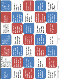 French conversation game