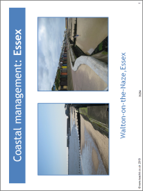 Coastal management decision making: Essex