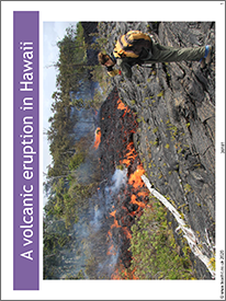 A geographical description of a lava flow using the five senses A geographical description of a lava flow using the five senses