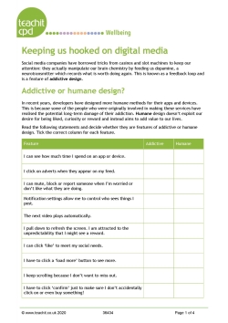 Keeping us hooked on digital media