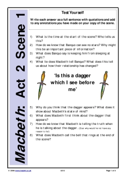 Revision questions for Act 2 and Act 5 Revision questions for Act 2 and Act 5