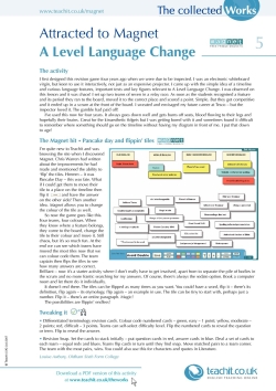 Magnet - Language change revision tiles