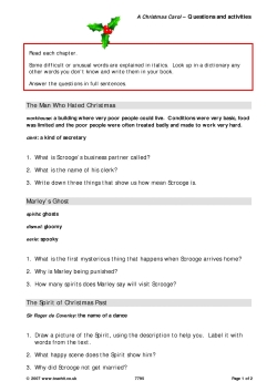 Questions and activities