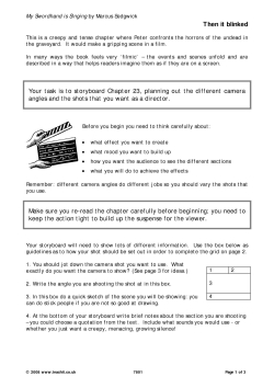 Chapter 23 storyboarding task