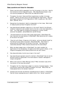 Essay questions