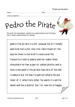 Pirate punctuation