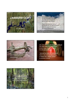 Jabberwocky storyboard Jabberwocky storyboard