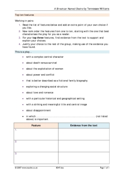 Top ten ...