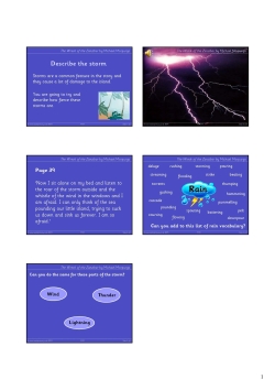 Describe the Storm: The Wreck of the Zanzibar
