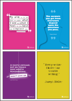 Quotations posters selection